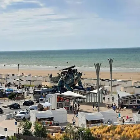 Plage De Calais, Vue Sur Mer! Esterno foto